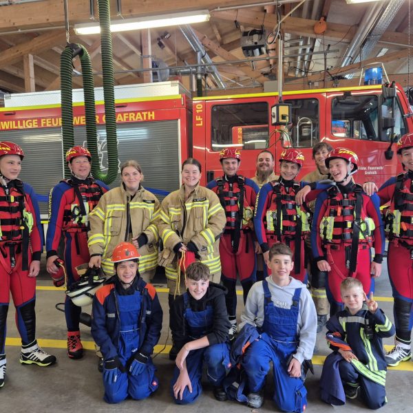 Jugendübung Wasserrettung/ Boot