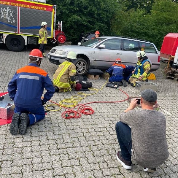 Jugendübung zum Thema Hebekissen