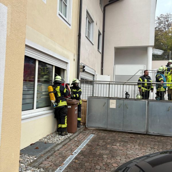 Einsatzbild: Rauchentwicklung im Gebäude
